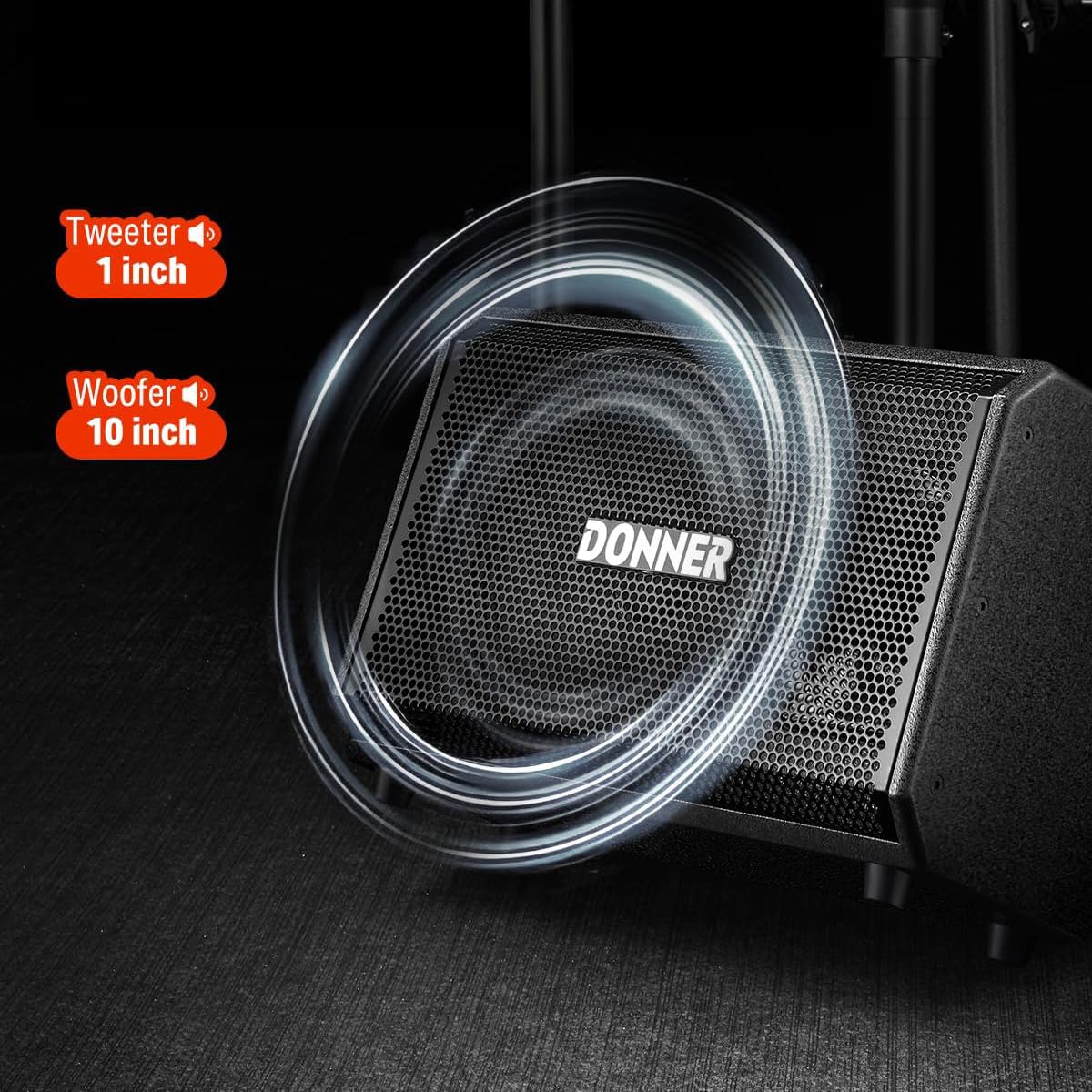 Amazon | Donner DDA-1000 ペア + MG10XU + SM58 4本 【50～100人程度